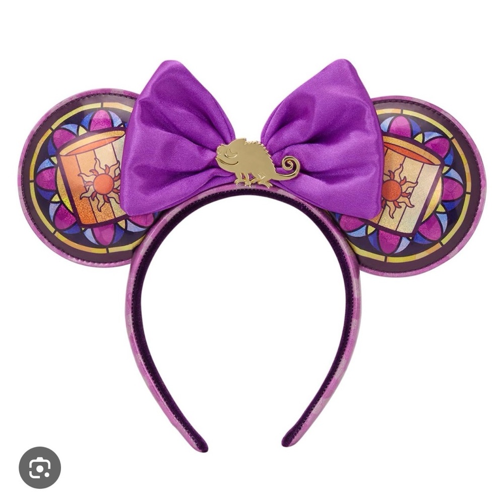 Loungefly Disney Stained Glass: Rapunzel SET (Bag + Ears), Amazon Exclusive - Picture 3 of 3